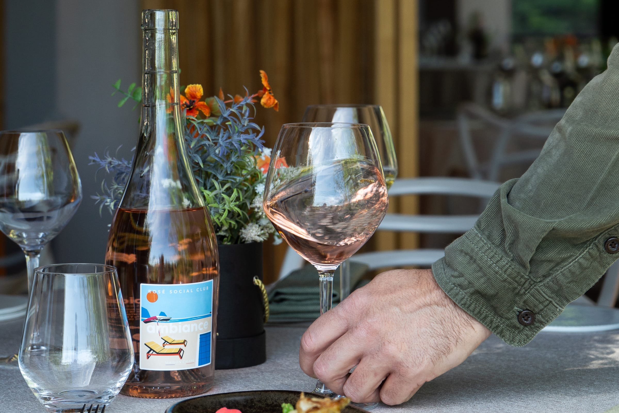 Table et accords mets-vins
