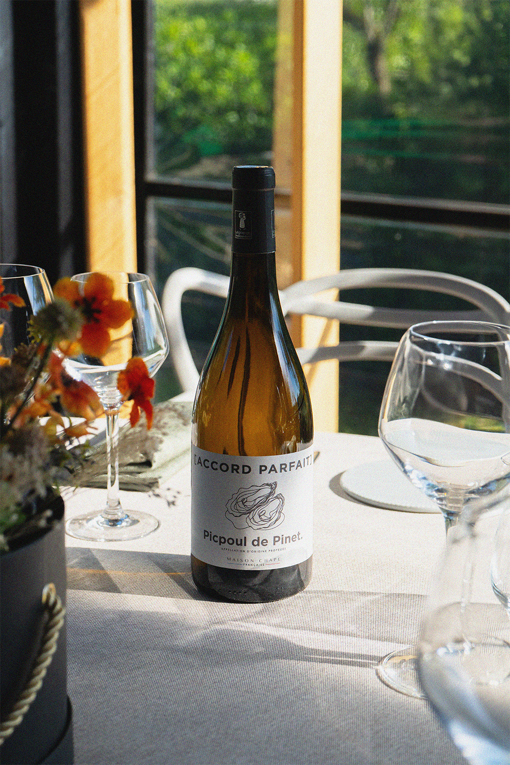 Picpoul de Pinet et huîtres